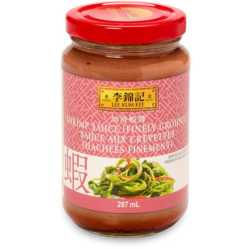 Lee Kum Kee finely ground Shrimp Sauce 287 mL front jar