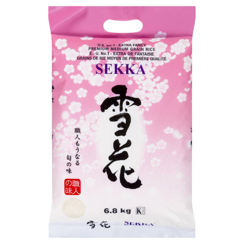 Sekka Premium Medium Grain Rice 6.8 kg
