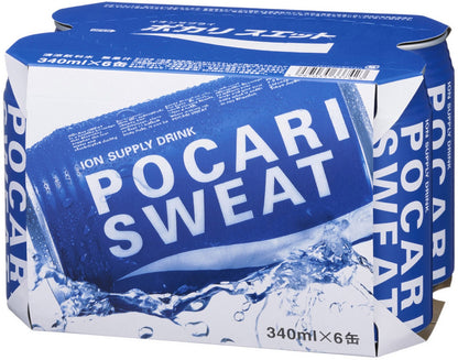 Pocari Sweat Ion Supply Drink 340 mL × 6 front package
