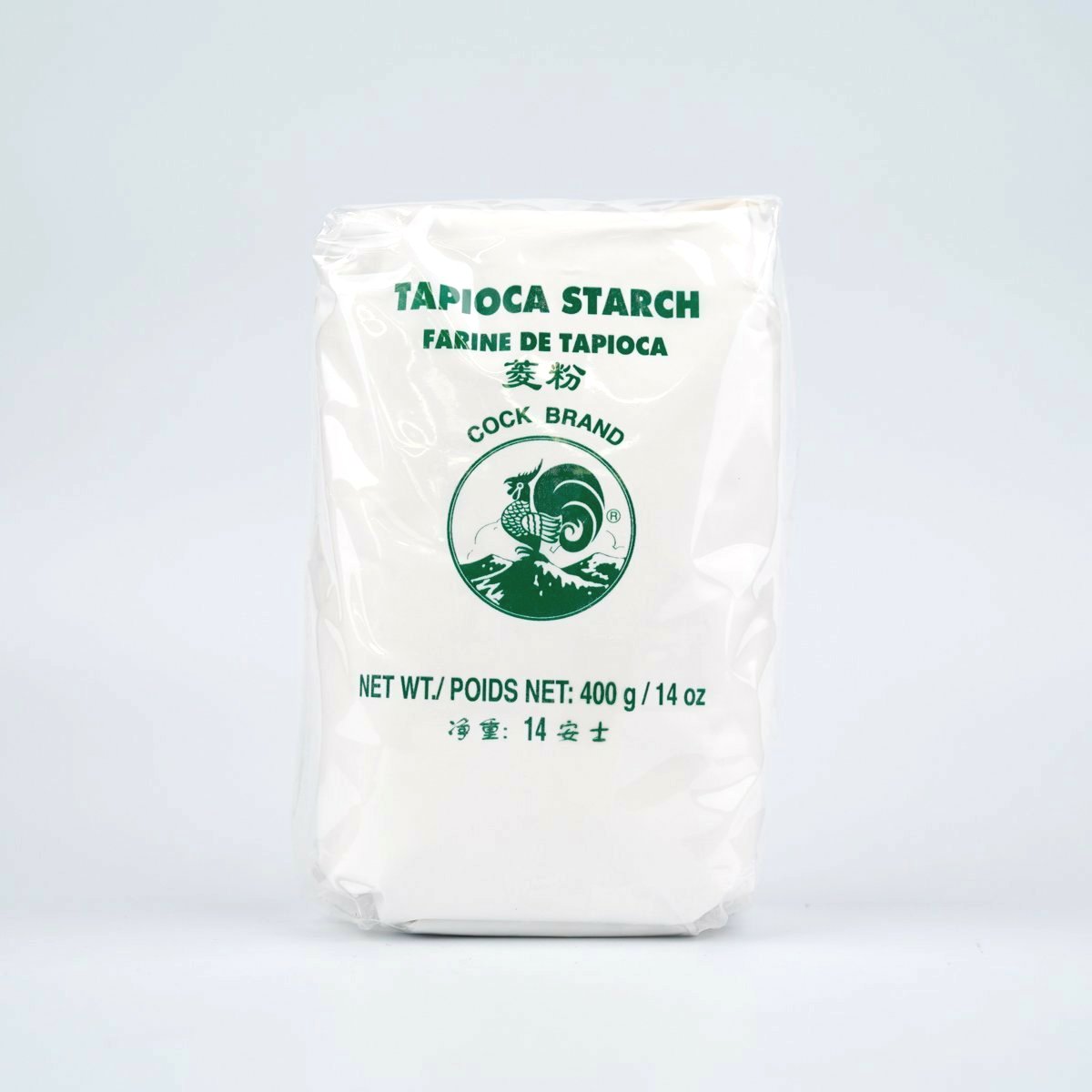 Cock Brand Tapioca Starch 400 gram bag
