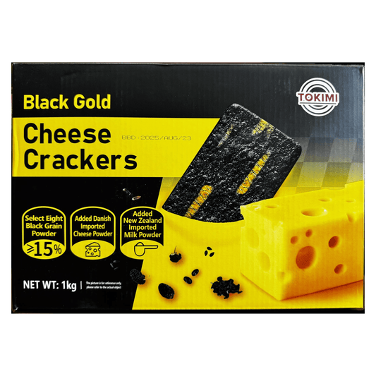 Tokimi Multigrain Cheese Crackers 1 kg front package