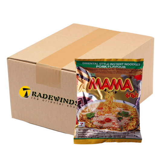 Mama Oriental Style Instant Noodles 55–60 g × 24 – Selected Flavour front package