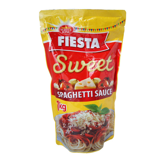 White King Fiesta Sweet Blend Spaghetti Sauce 1 kg front package