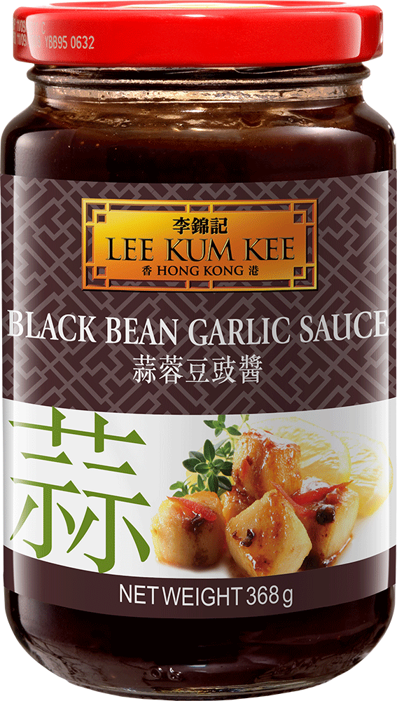 Lee Kum Kee Black Bean Garlic Sauce 368 g front jar