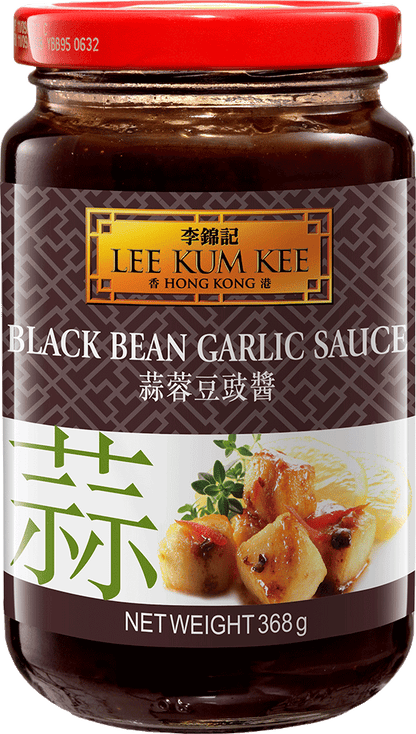 Lee Kum Kee Black Bean Garlic Sauce 368 g front jar