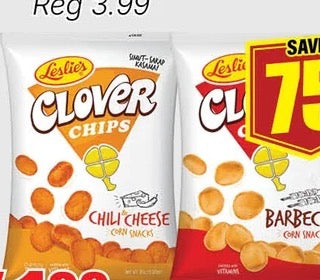 Leslie's Clover Chips 85 g – Selected Flavour