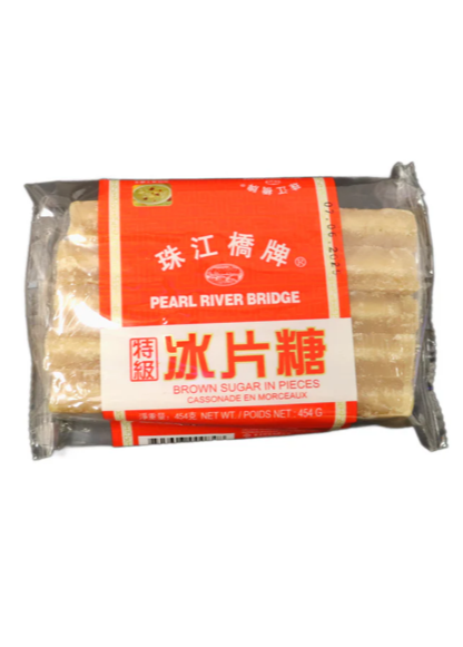 Pearl River Bridge Brown Sugar Pieces 454 g front package